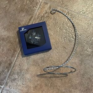 Swarovski little star ornament with stand